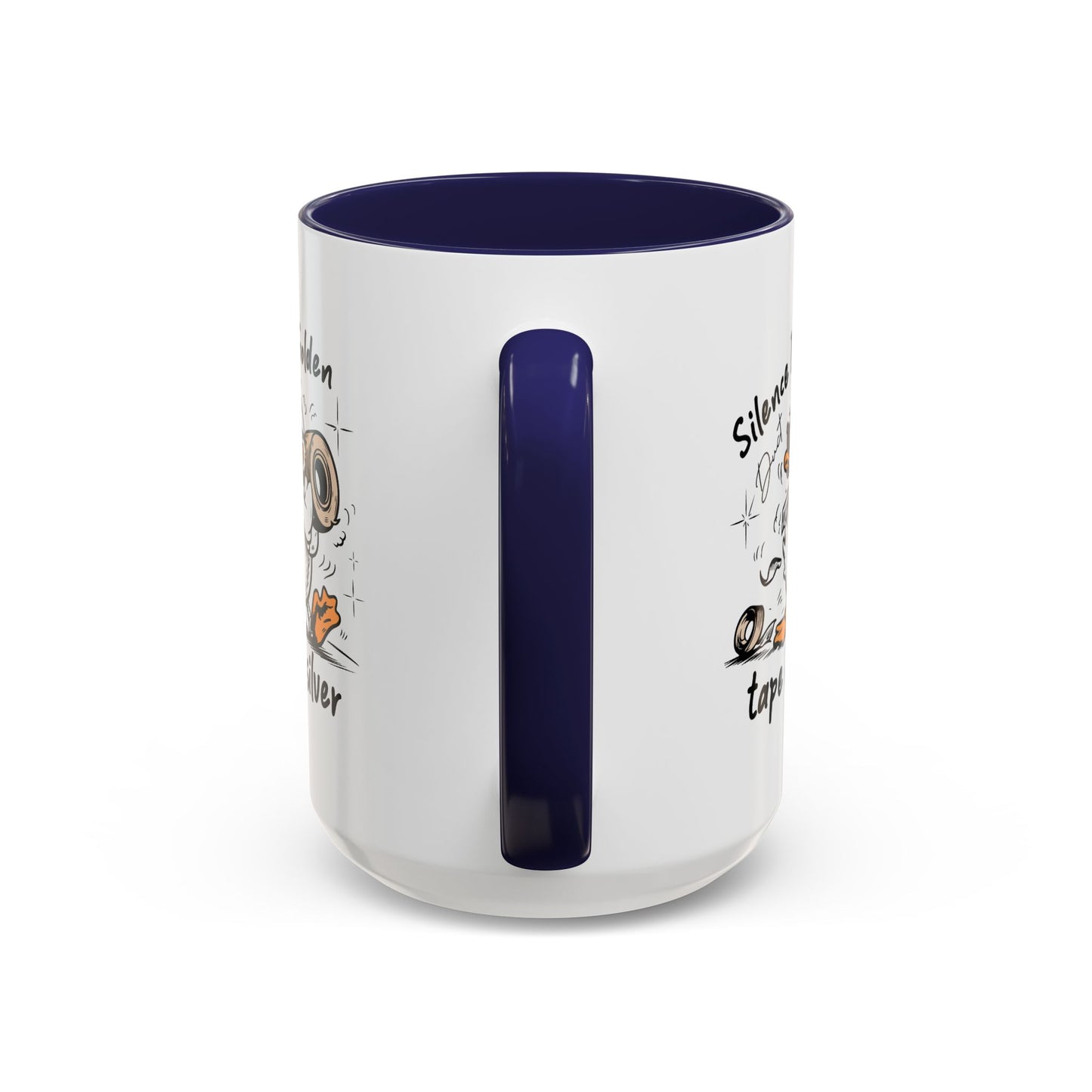 Humor Mug - Silence is Golden Duct Tape is Silver