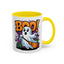 Halloween Mug - Boo! Flying Ghost With Broom