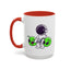 Alien Mug - Astronaut Lifting