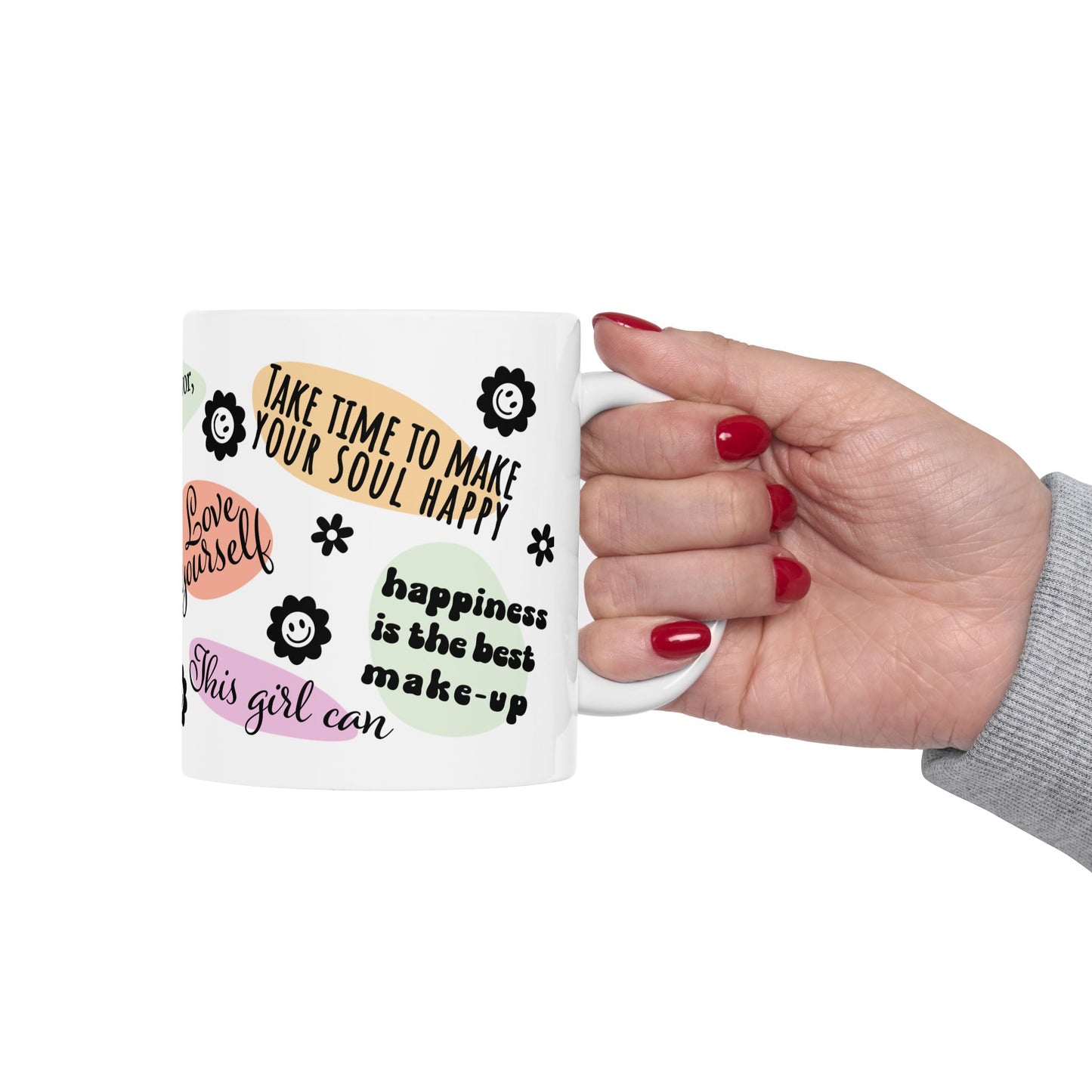 Motivation Mug - Be Your Own Reason to Smile