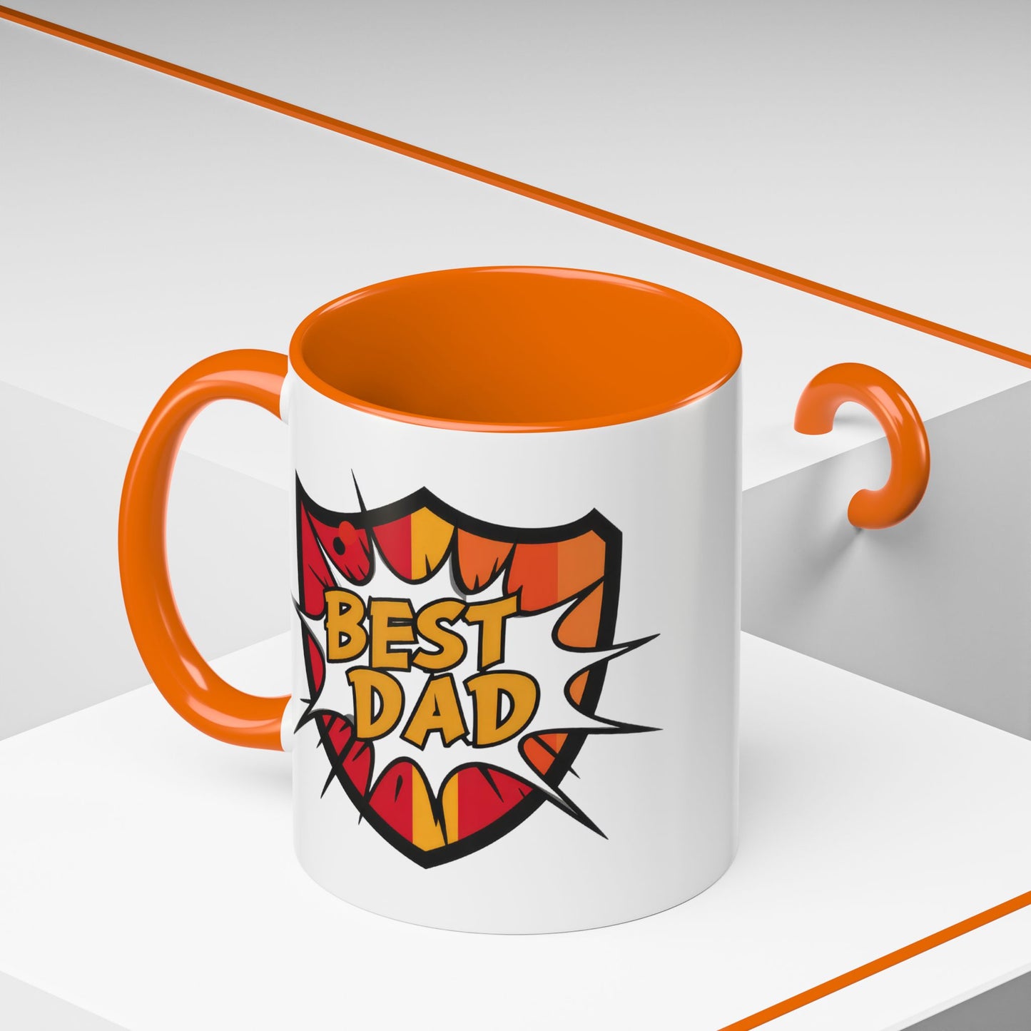 Father's Day Mug - Best Dad Shield
