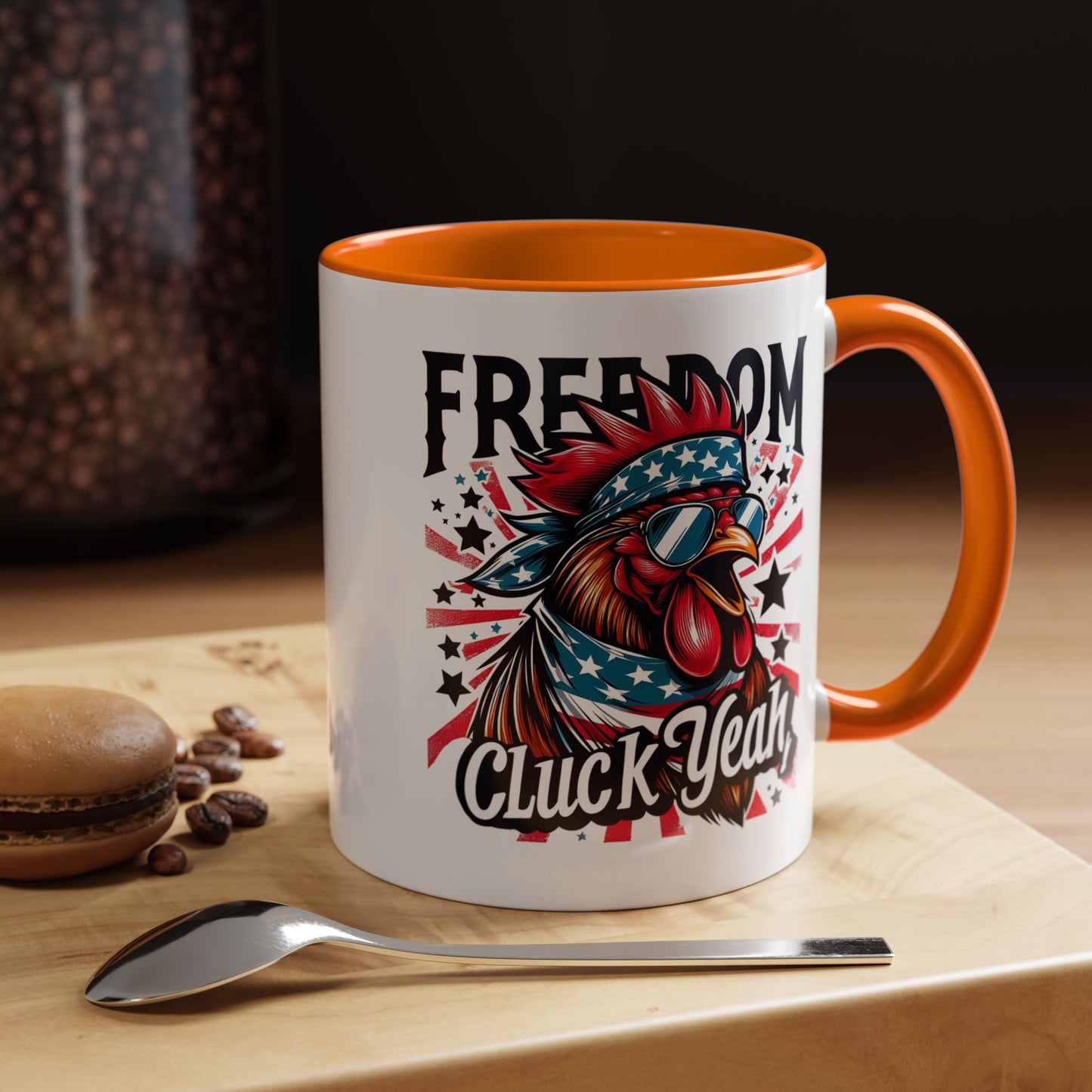 4th of July Mug - Freedom Cluck Yeah!