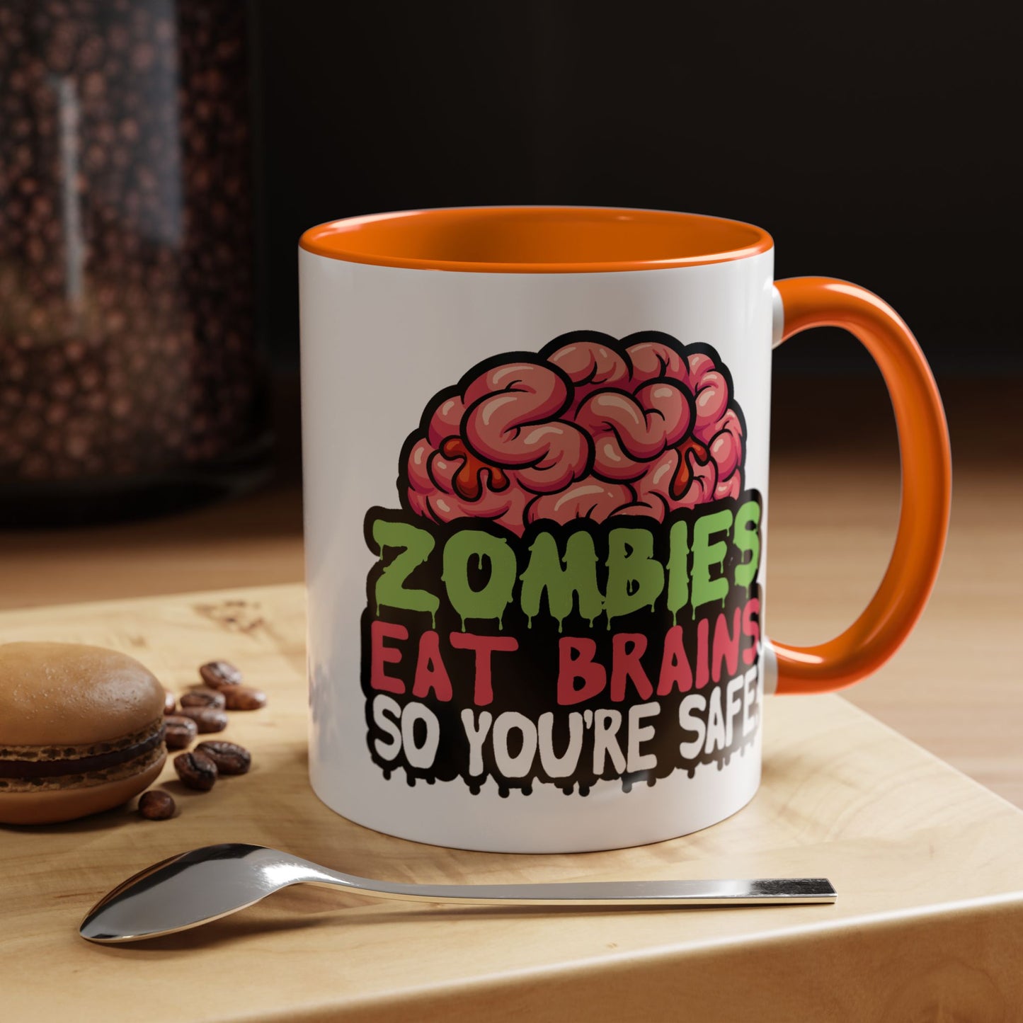 Humor Mug - Zombies Eat Brains