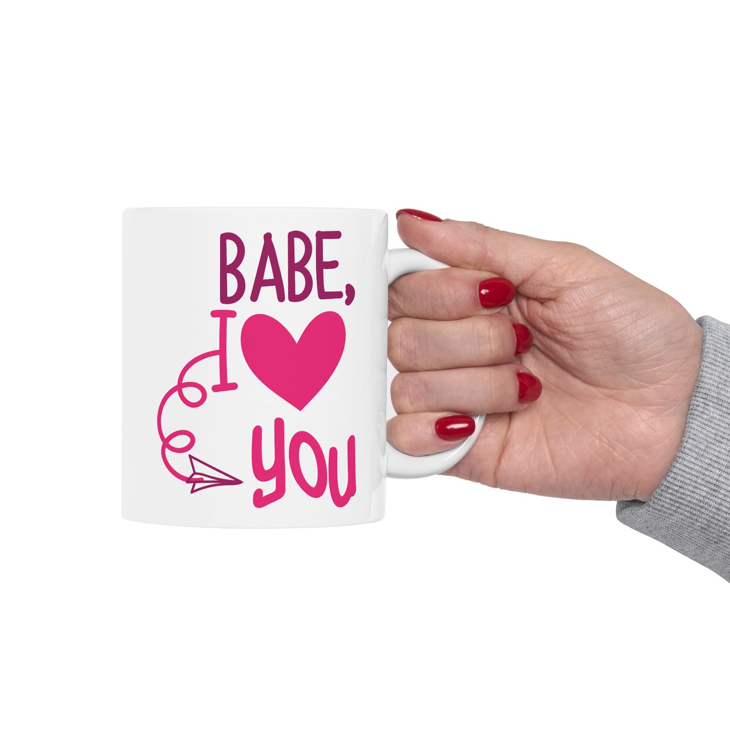 Anniversary Mug - Babe, I Love You