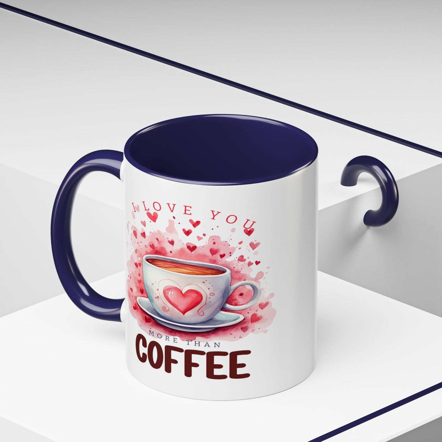 Anniversary Mug - I Love You More Than Coffee