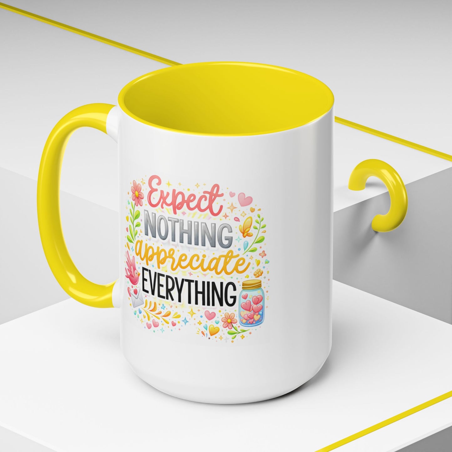 Wellness Mug - Expect Nothing Appreciate Everything