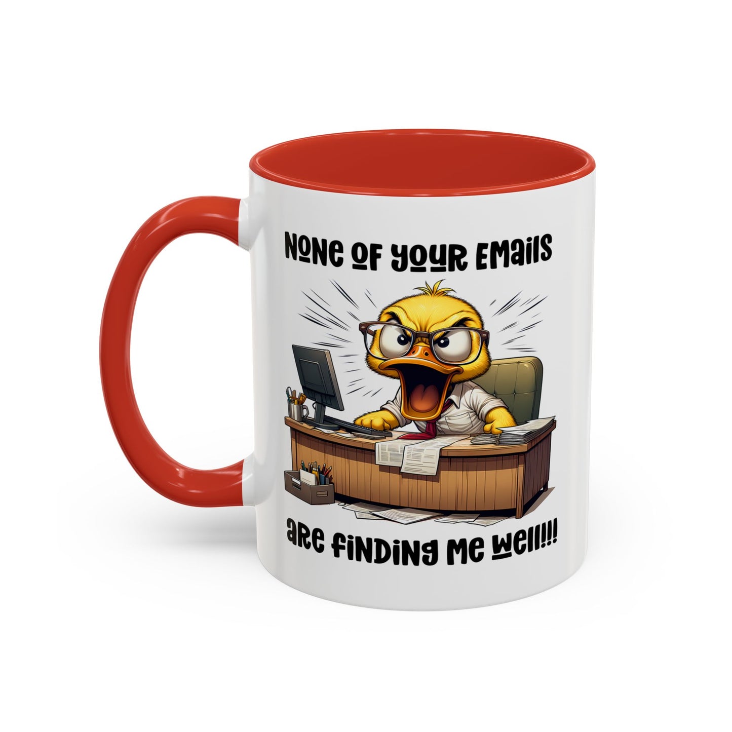 Office Mug - None Of Your Emails