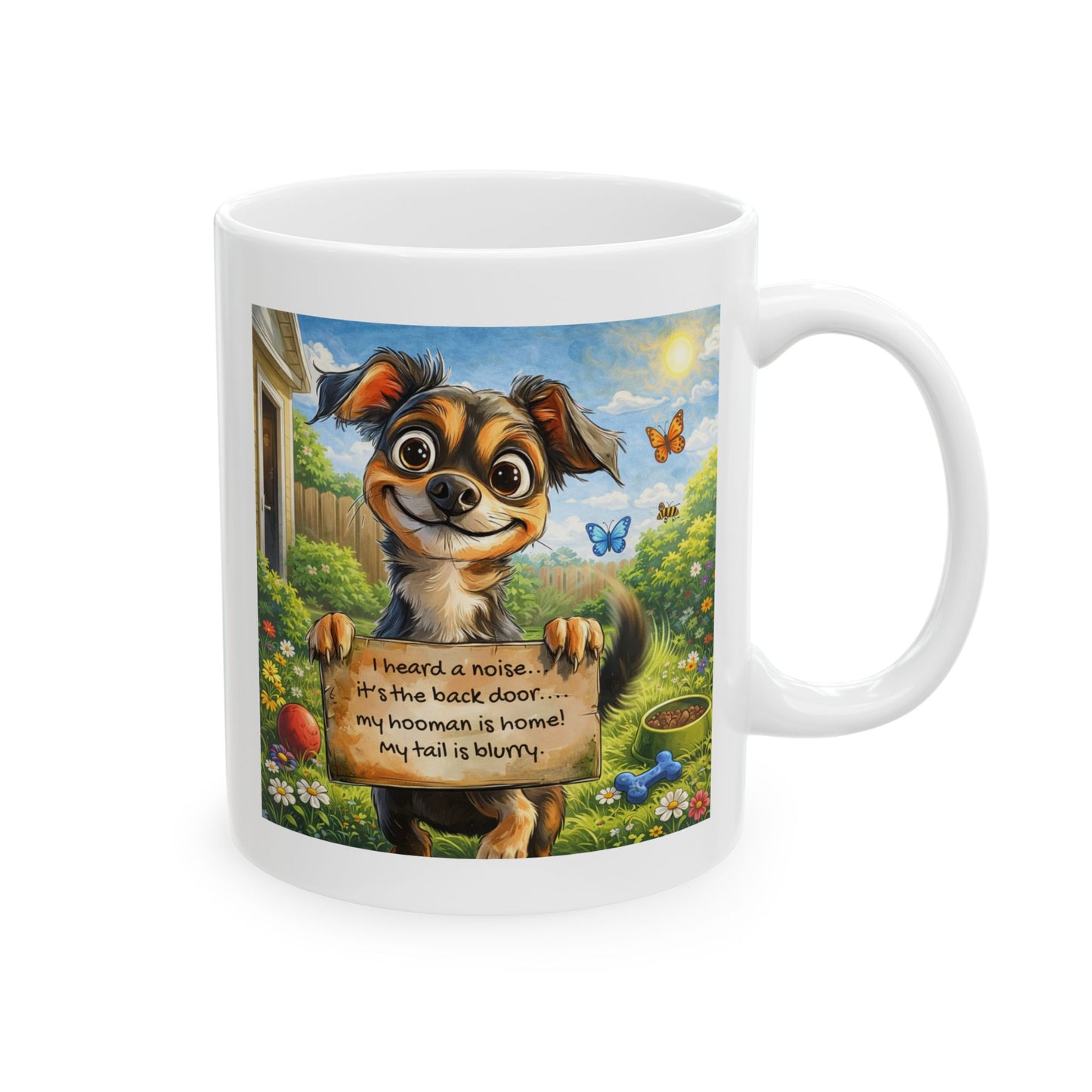 Animal Mug - I Heard A Noise....