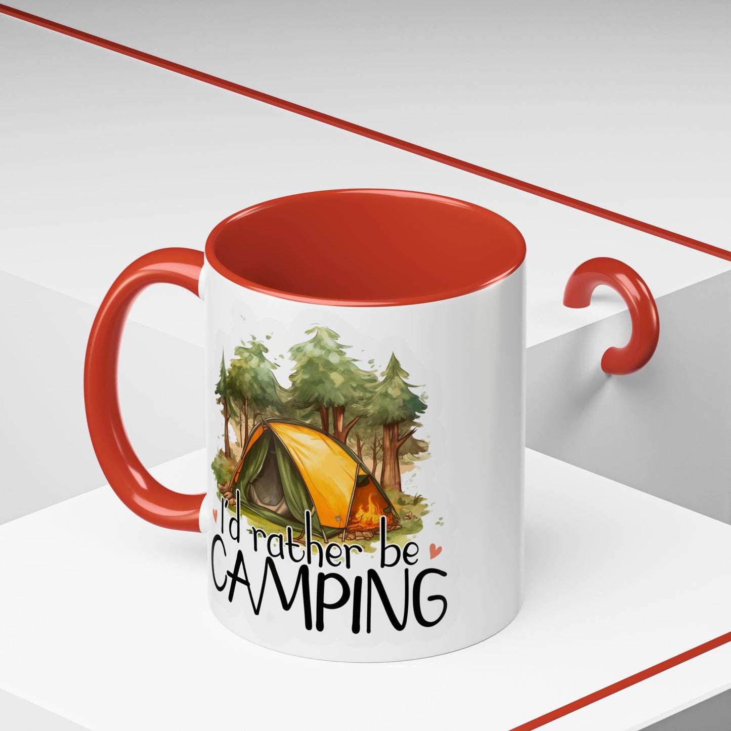 Adventure Mug - I'd Rather Be Camping Tent