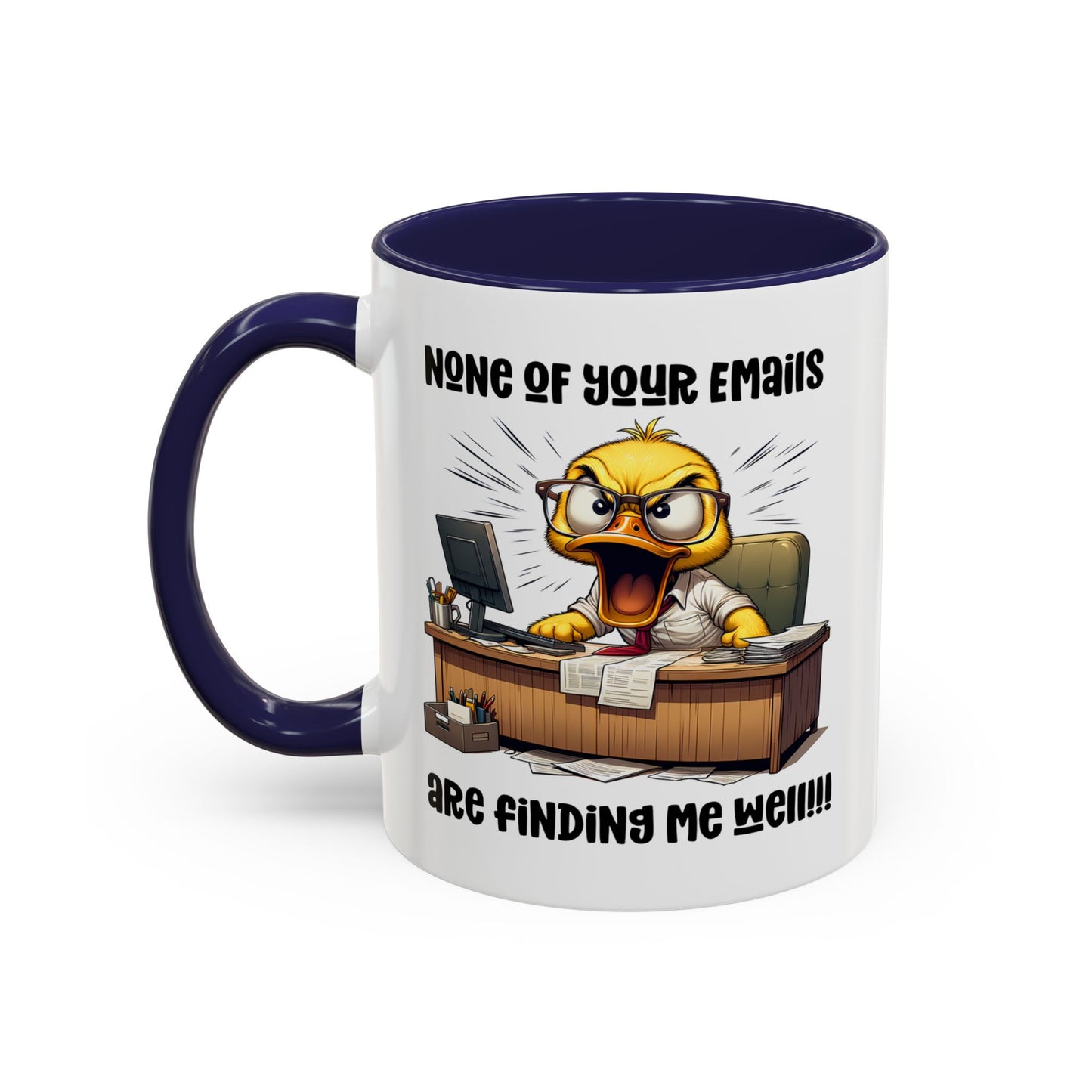 Office Mug - None Of Your Emails