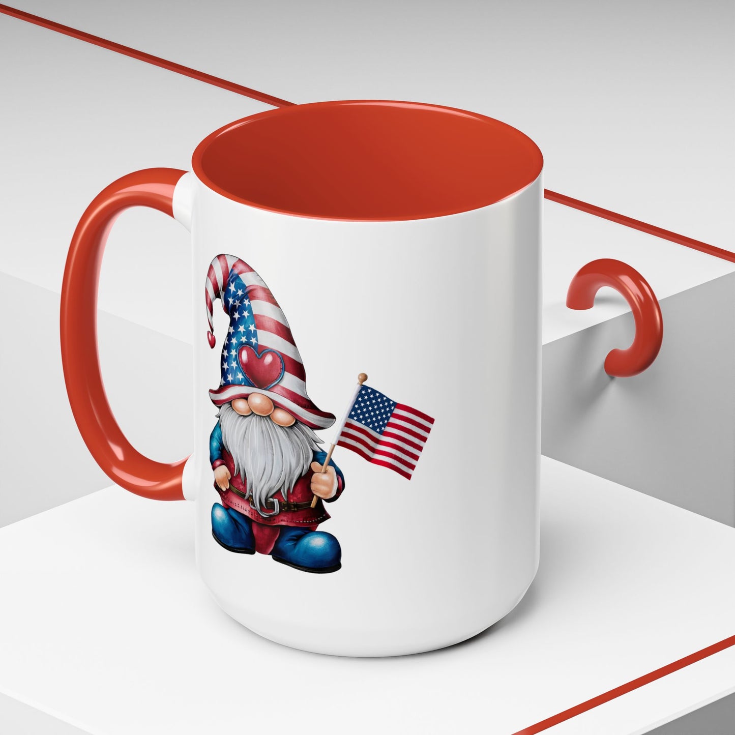 4th of July Mug - American Gnome 22