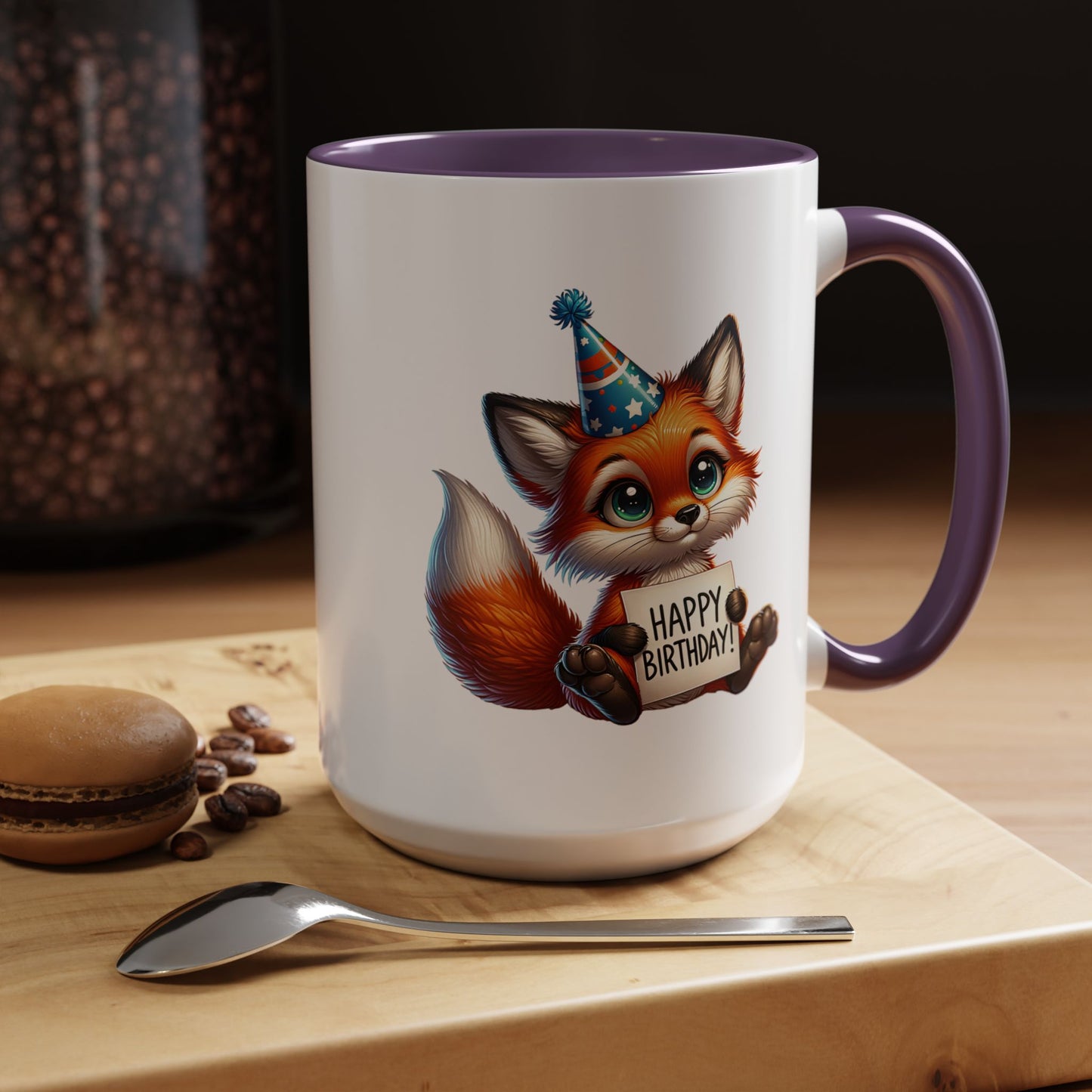 Birthday Mug - Fox Clipart