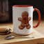 Christmas Mug - Decorative Gingerbread Man