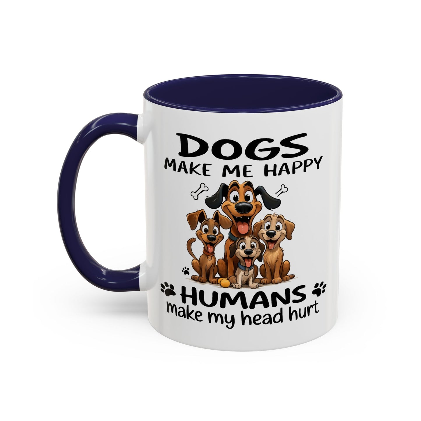 Animal Mug - Dogs Make Me Happy