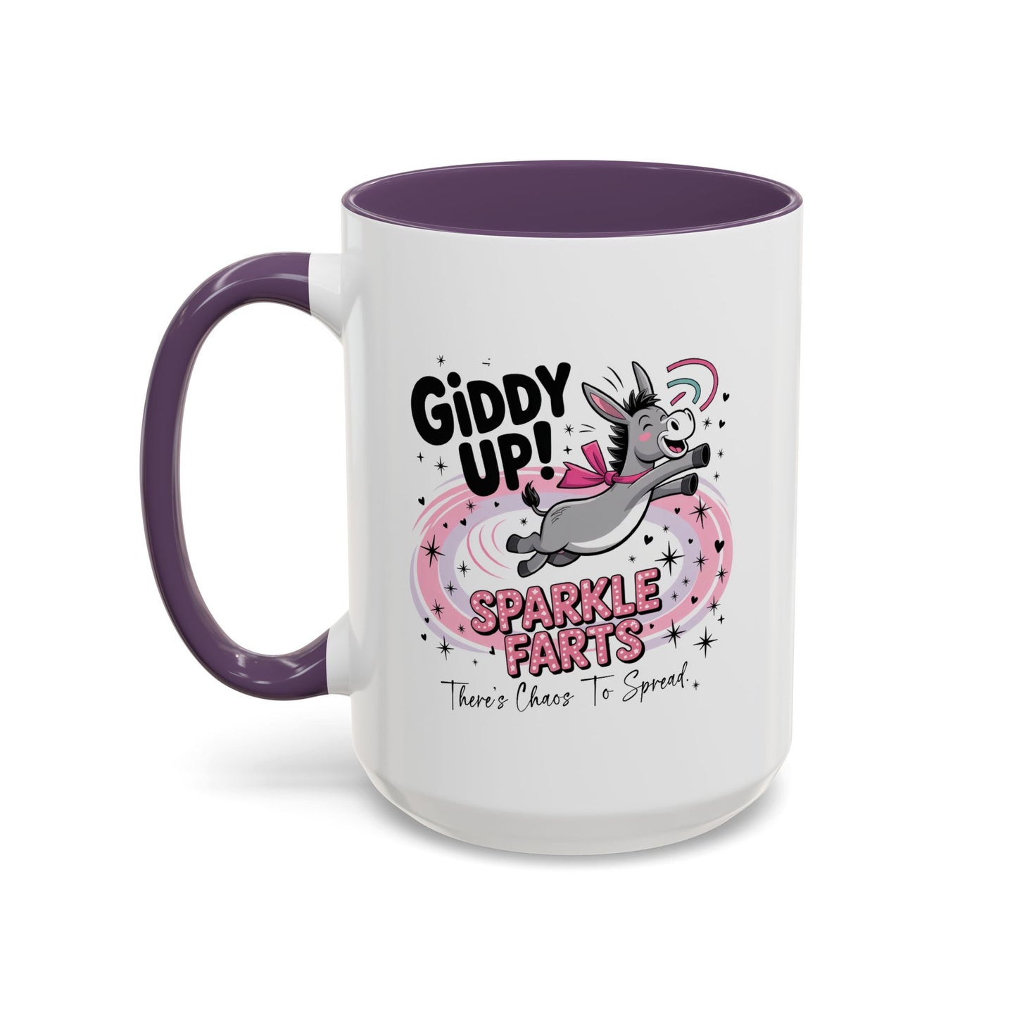 Humor Mug - Giddy Up Sparkle Farts