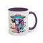 Alien Mug - Multicoloured Cow