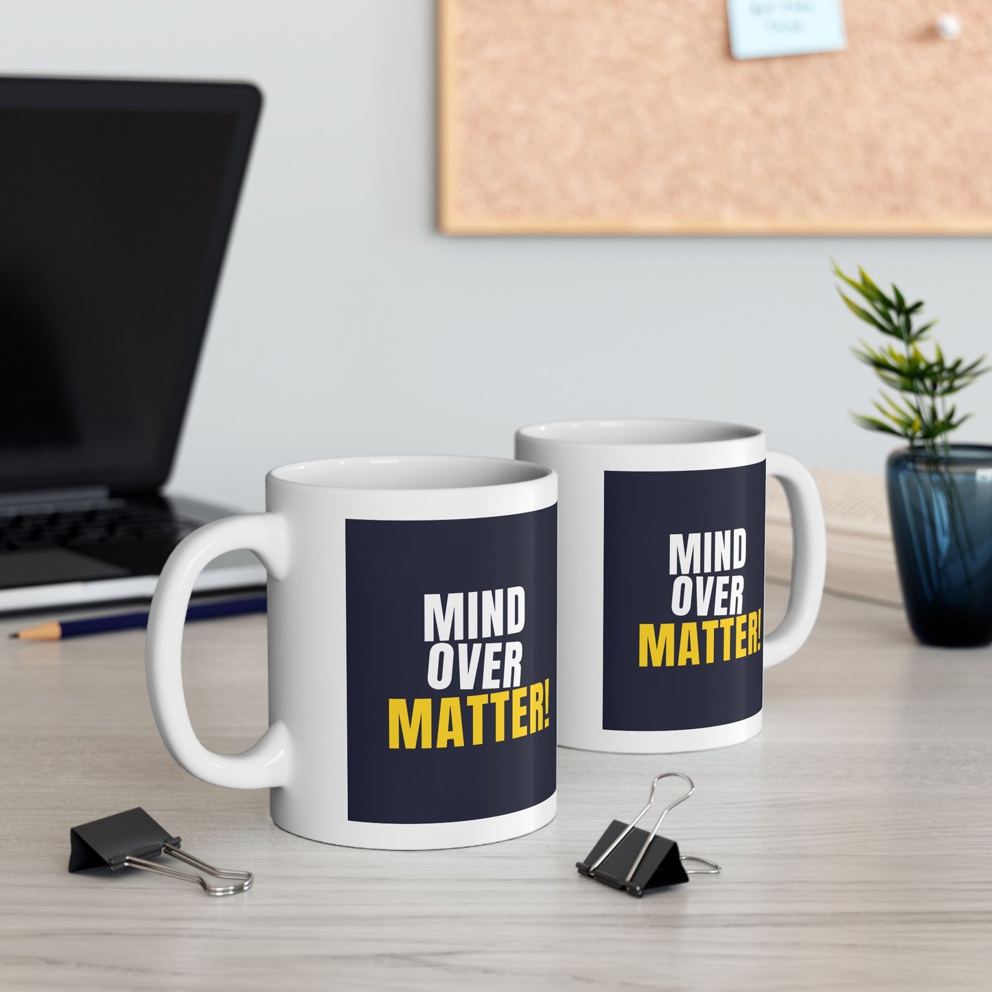 Wellness Mug - Mind Over Matter Banner
