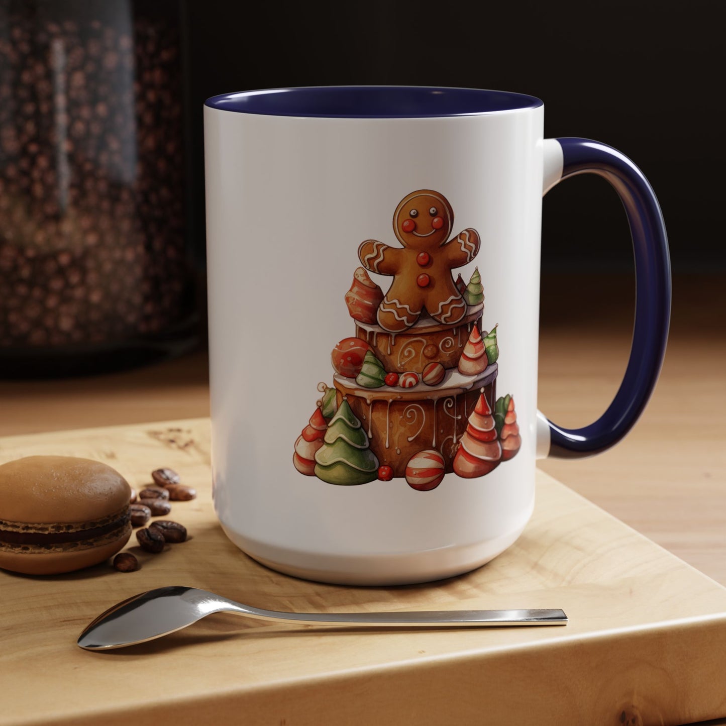 Christmas Mug - Gingerbread Man Cake