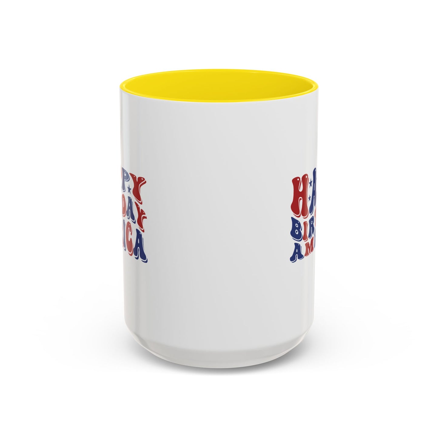 4th of July Mug - Happy Birthday America Retro