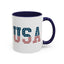 4th of July Mug - USA American Flag