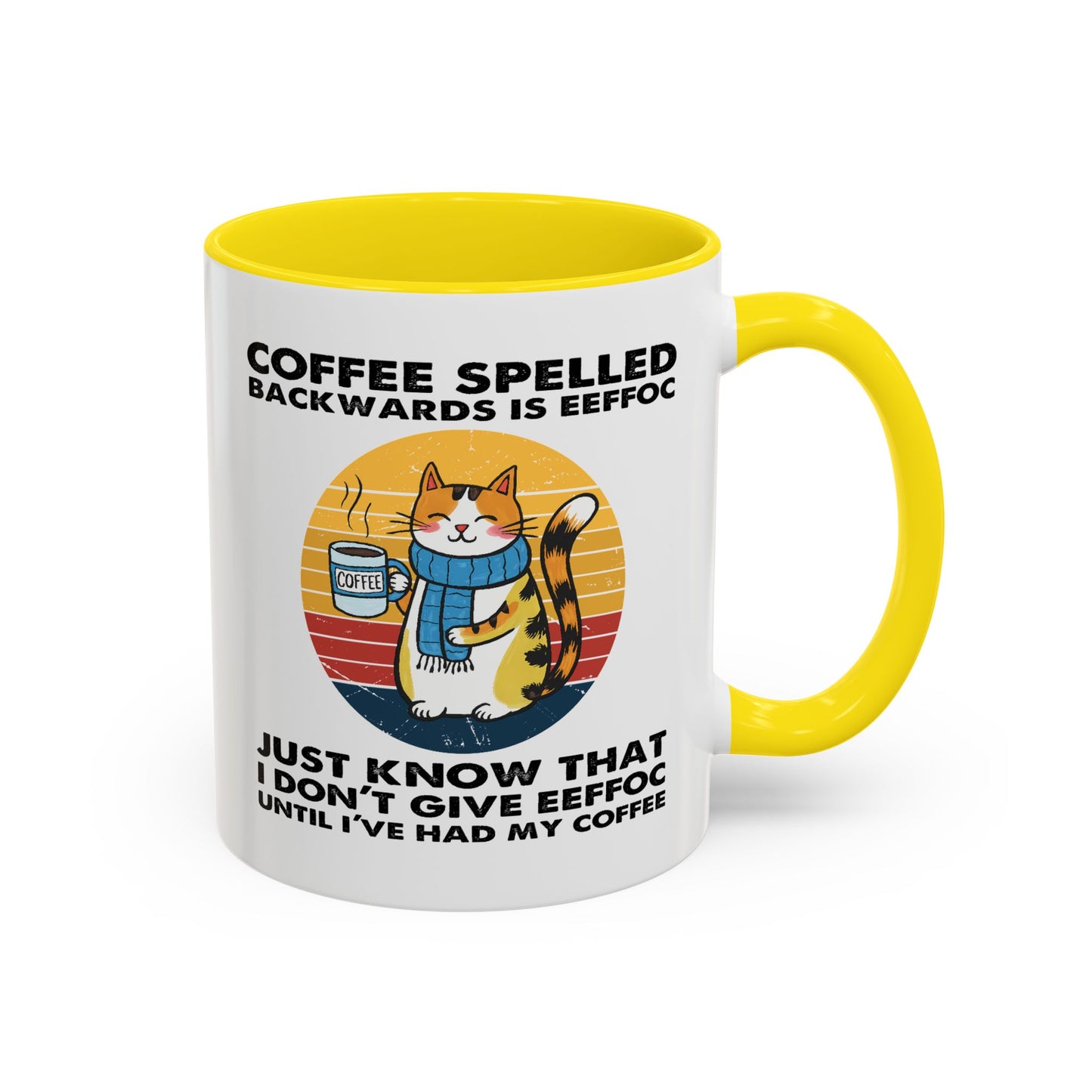 Humor Mug - Coffee Spelled Backwards is Eeffoc