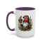 Christmas Mug - Red and Green Gnome