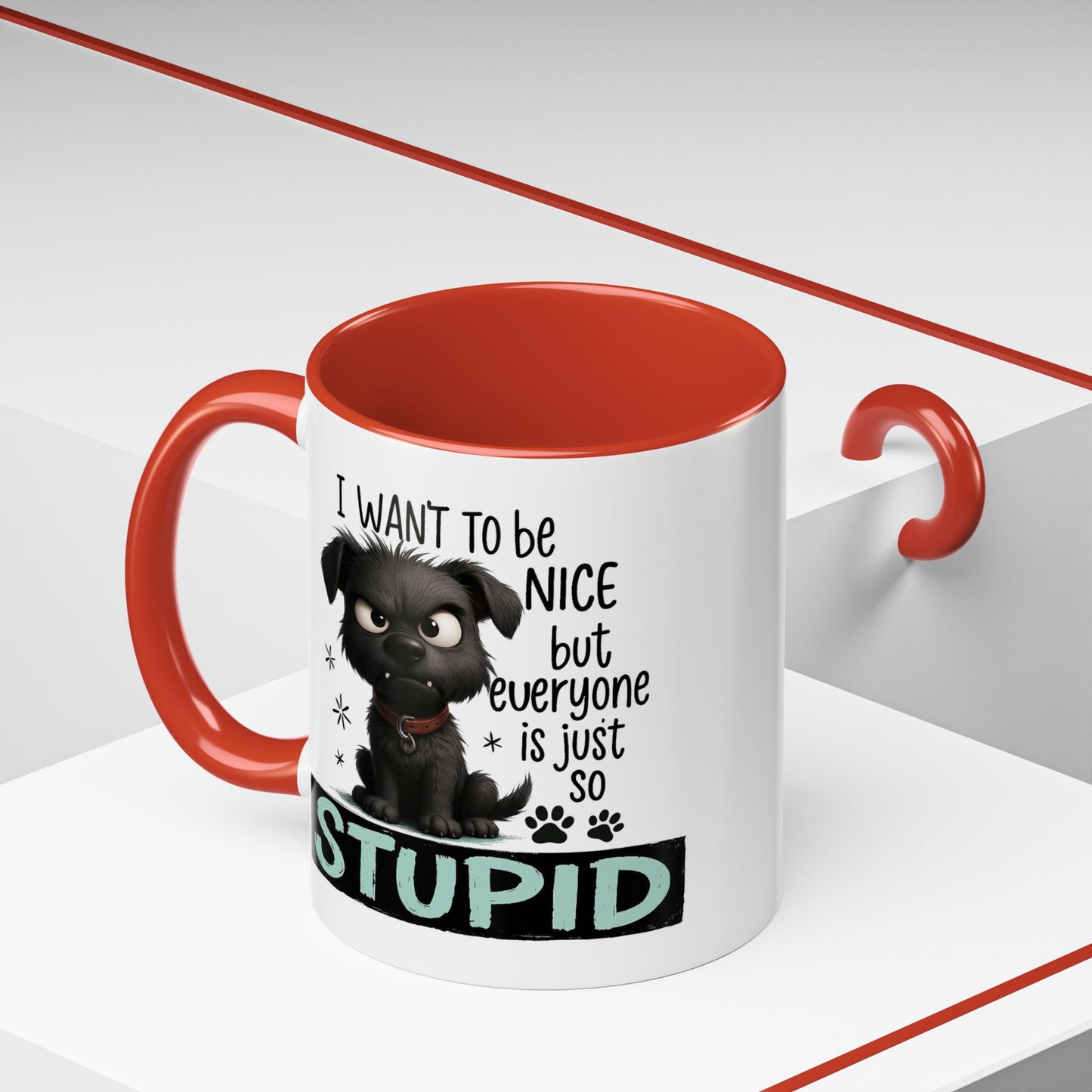 Animal Mug - I Want To Be Nice