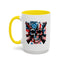 4th of July Mug - Skull With American Flag
