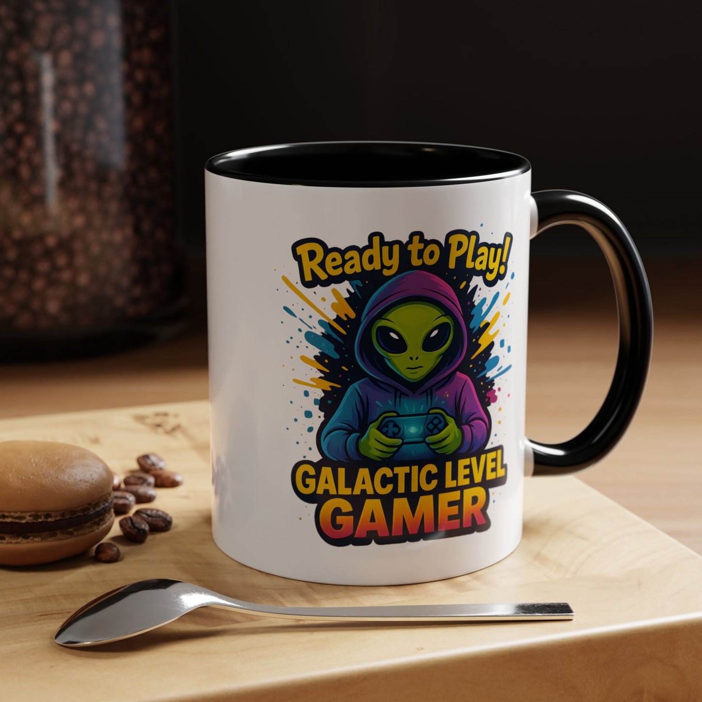 Alien Mug - Galactic Level Gamer