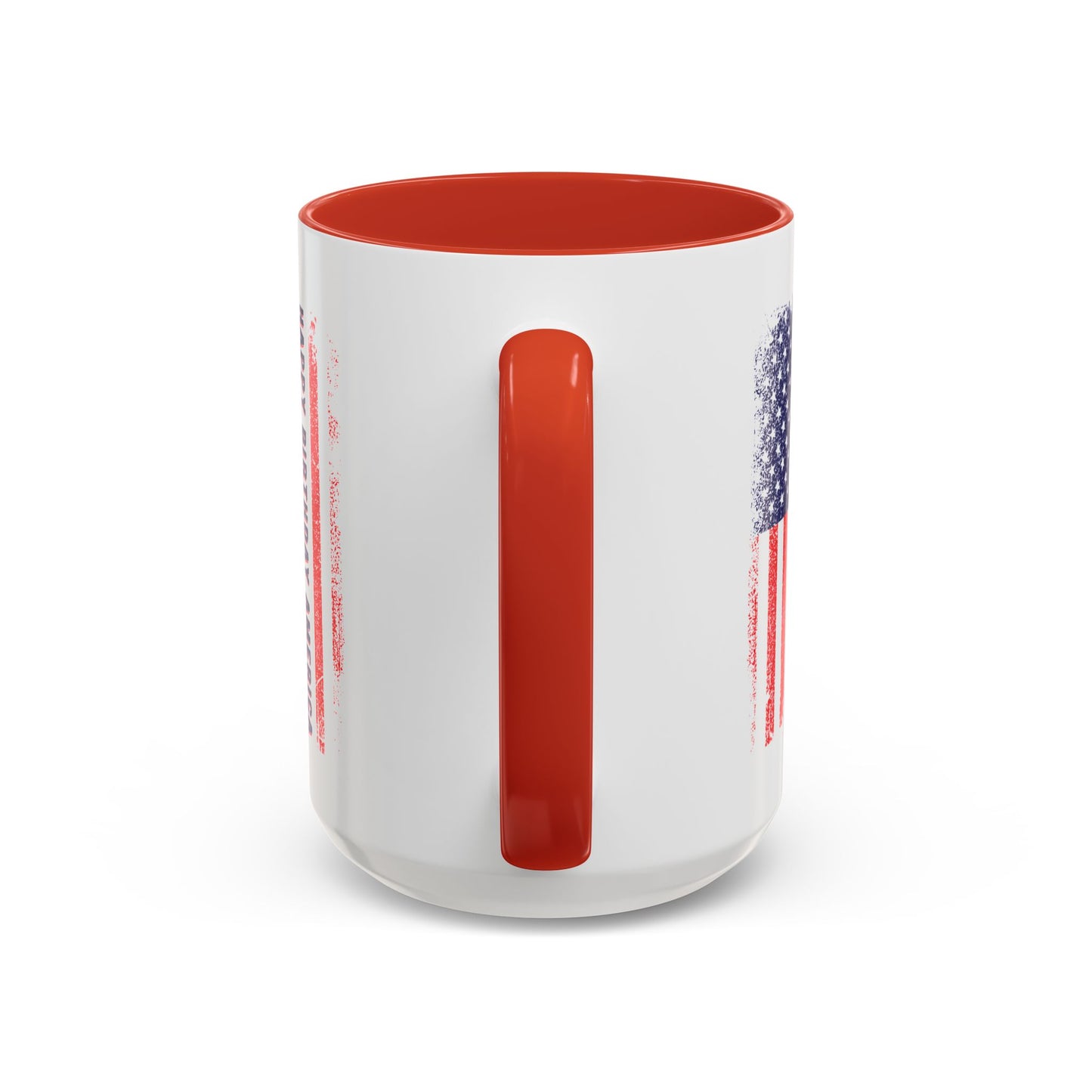4th of July Mug - Happy Birthday America Flag