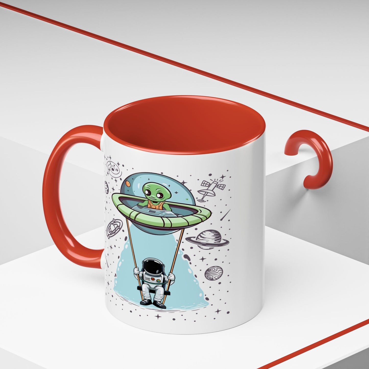 Alien Mug - Alien And Astronaut