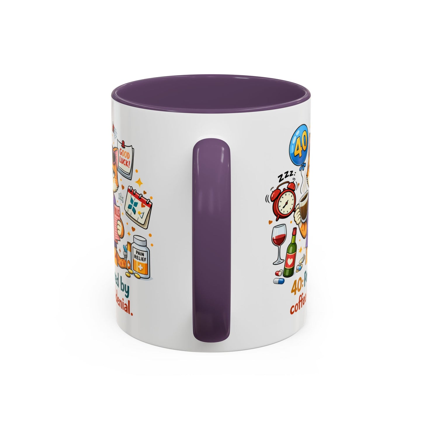 Birthday Mug - 40 Powered By
