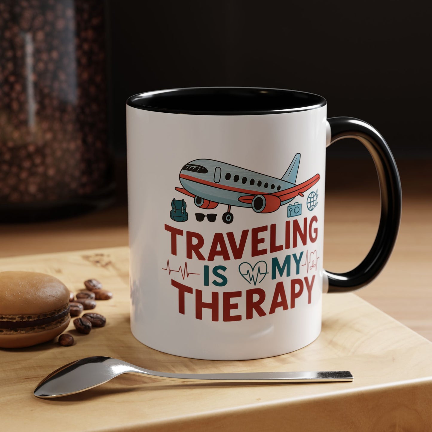 Adventure Mug - Traveling Is My Therapy