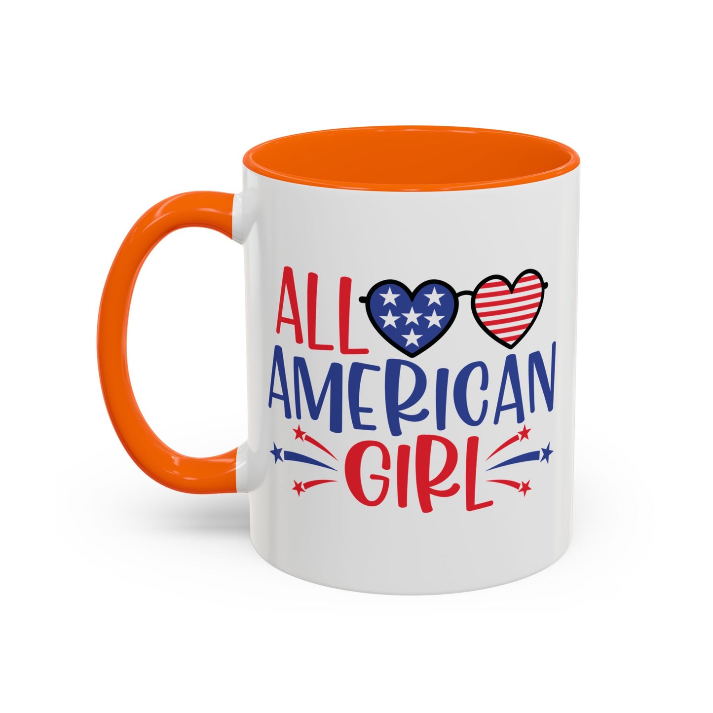 4th of July Mug - All American Girl