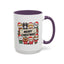 Christmas Mug - Merry Christmas Black Text Cute Animals