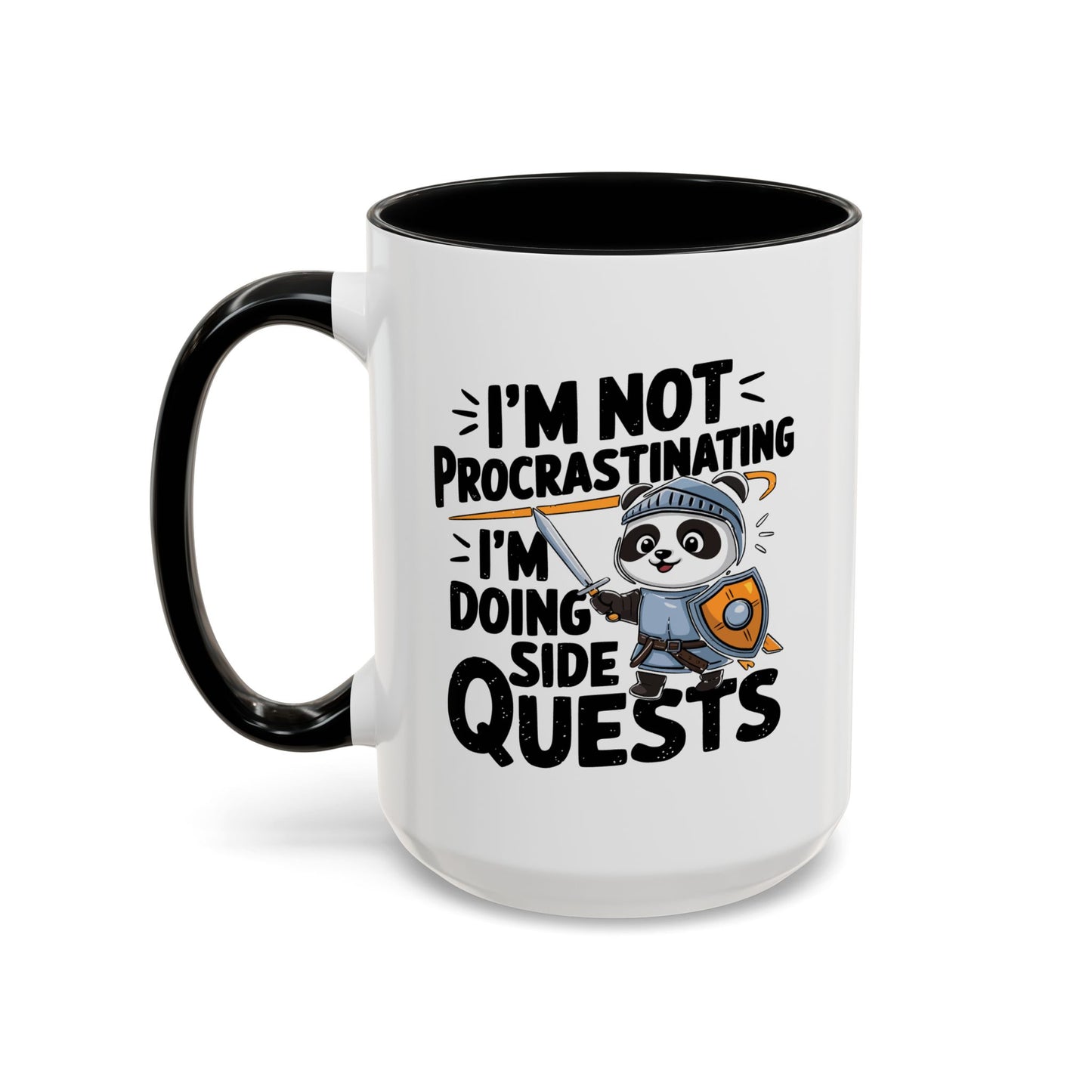 Humor Mug - I'm Not Procrastinating I'm Doing Side Quests