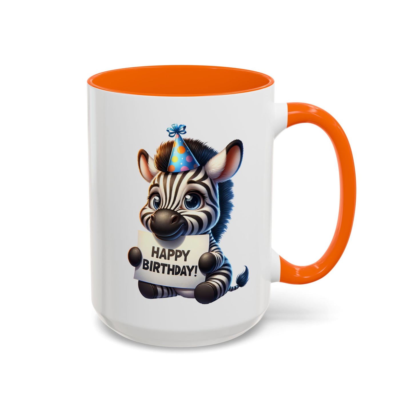 Birthday Mug - Zebra Clipart