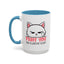 Adult Mug - Fluff You White Cat
