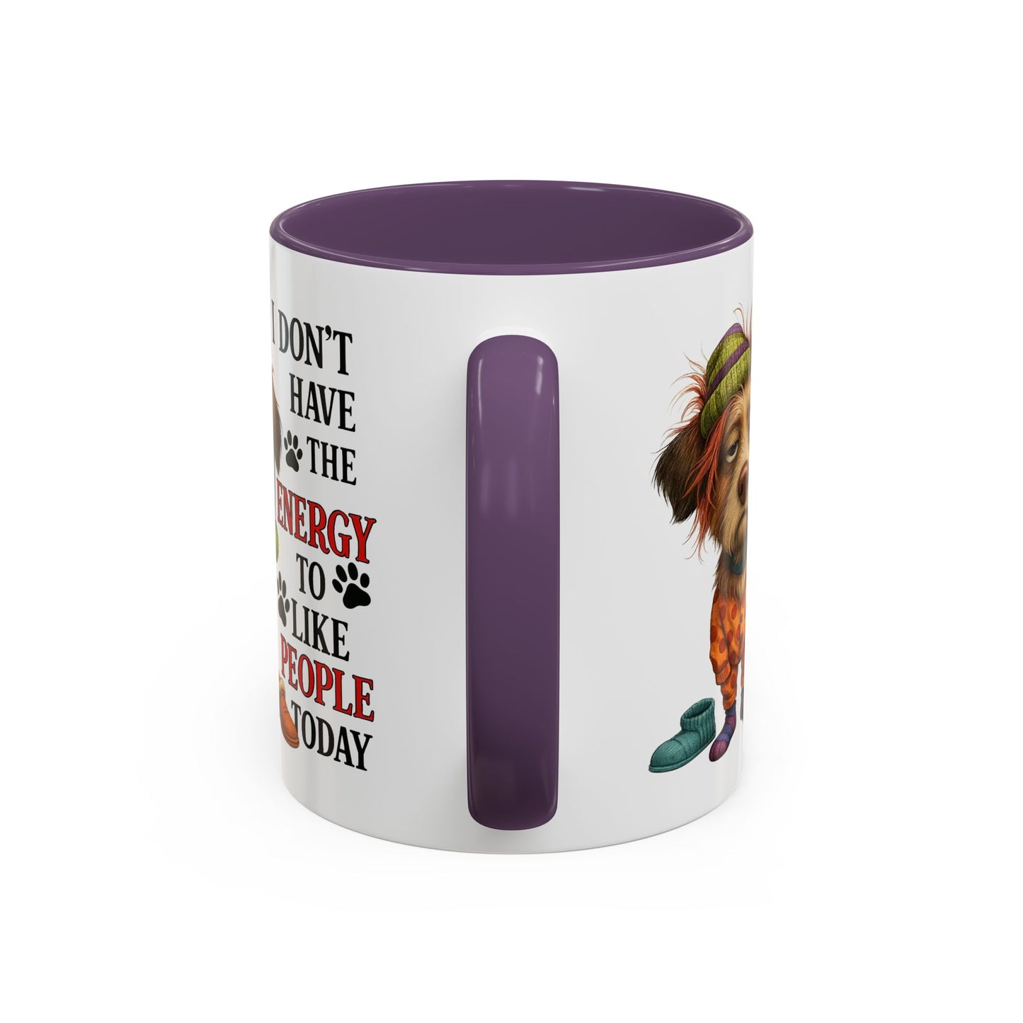 Animal Mug - I Don't Have The Energy