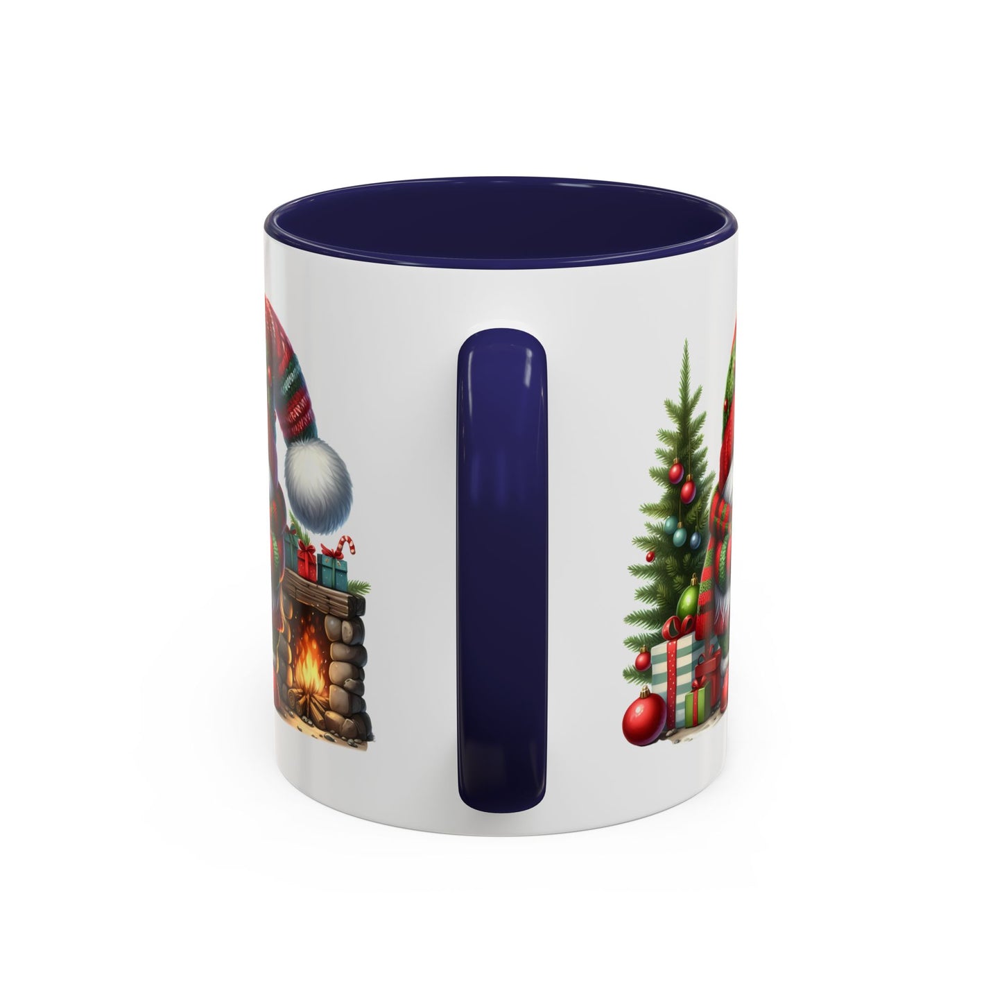 Christmas Mug - Gnome Fireplace