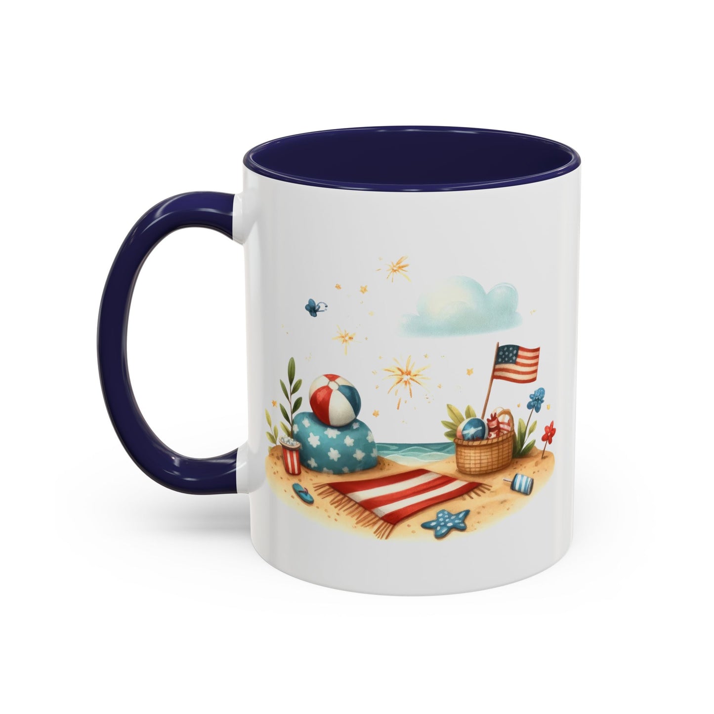 4th of July - Beach Flag