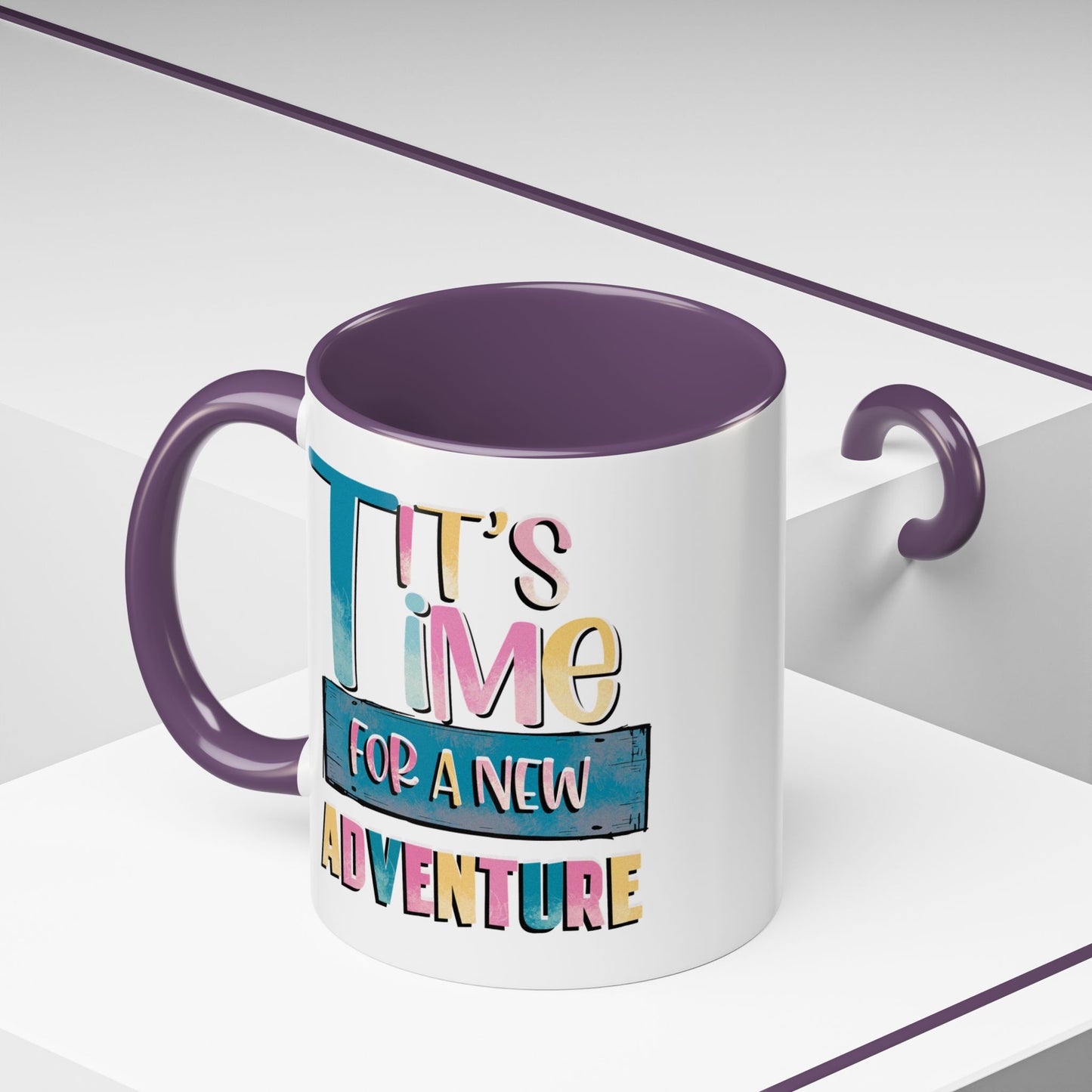 Adventure Mug - It's Time For A New Adventure