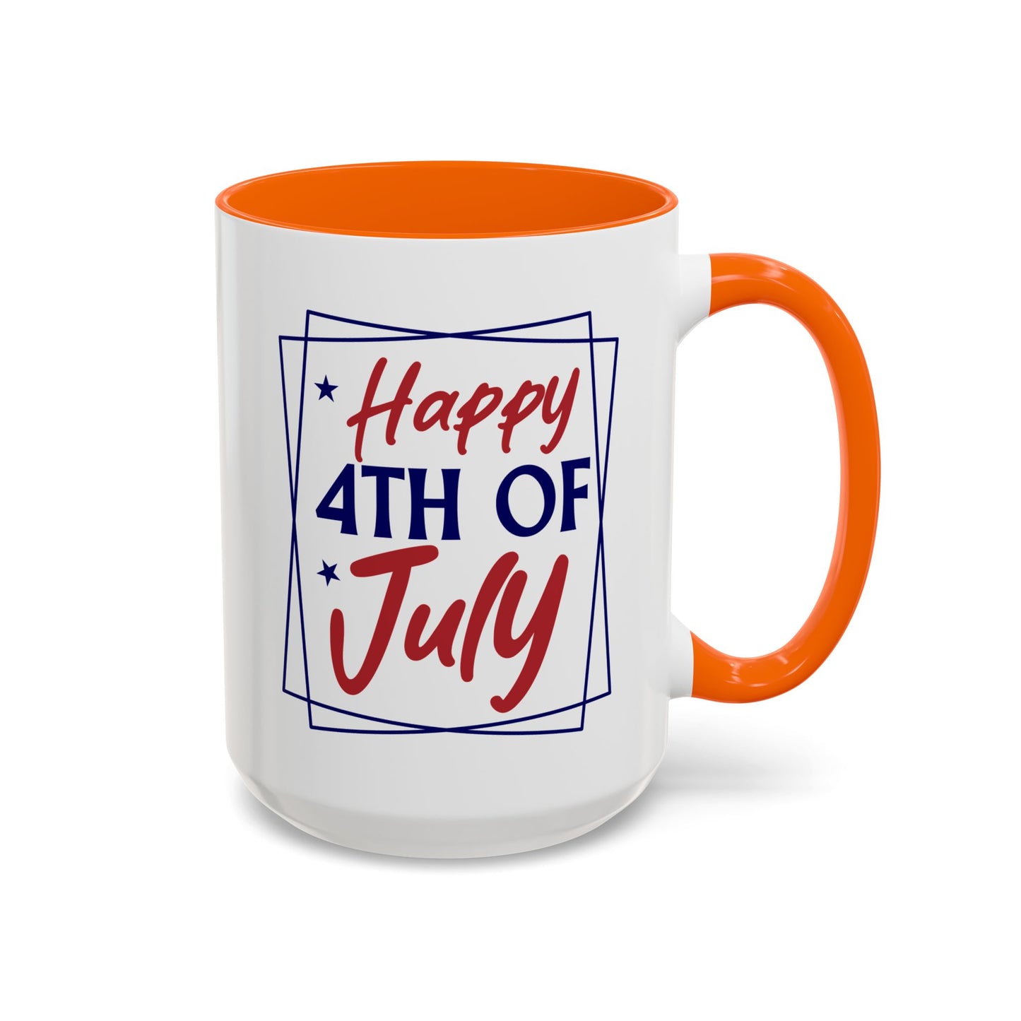 4th of July Mug - Happy Fourth of July Frames