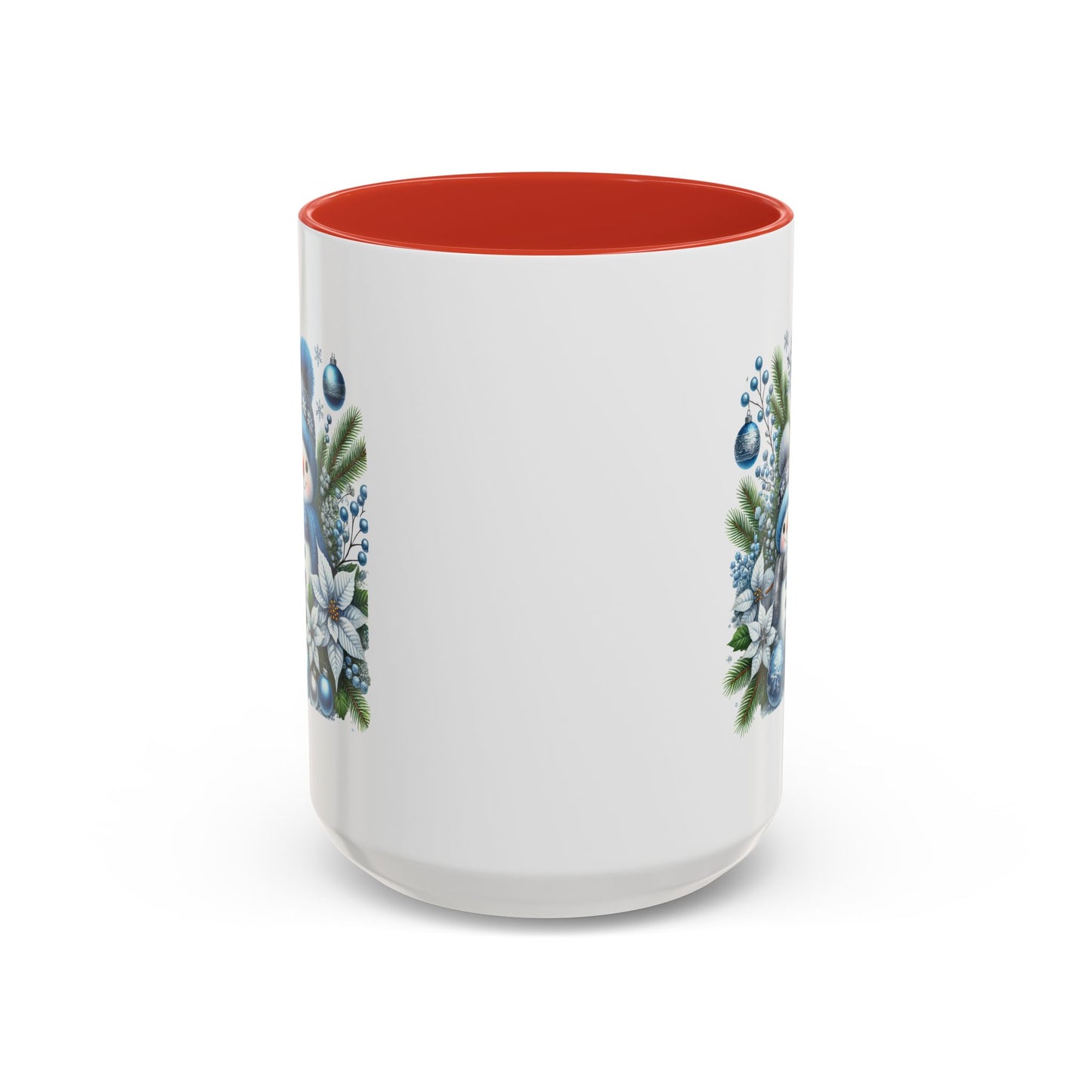 Christmas Mug - Blue Snowman Child