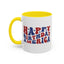 4th of July Mug - Happy Birthday America Retro