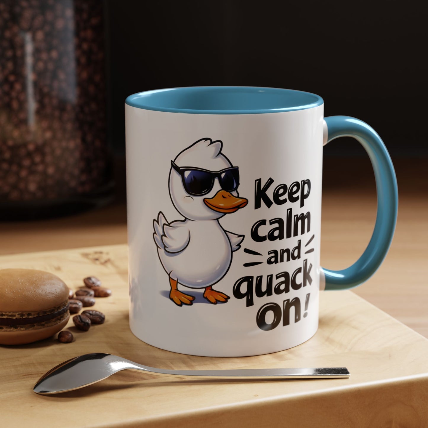 Wellness Mug - Keep Calm And Quack On