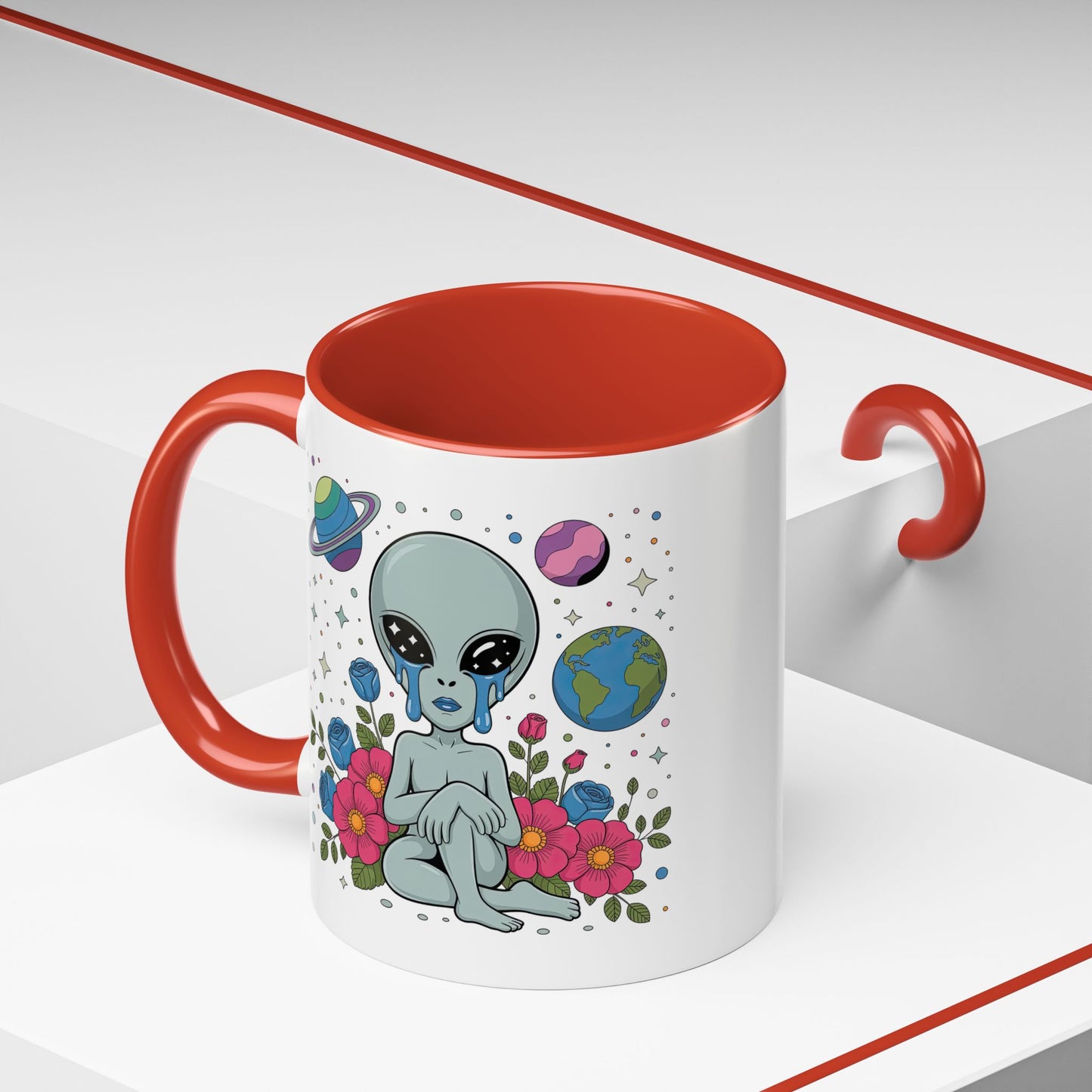 Alien Mug - Crying Alien