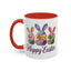 Easter Mug - Yarn Bunnies