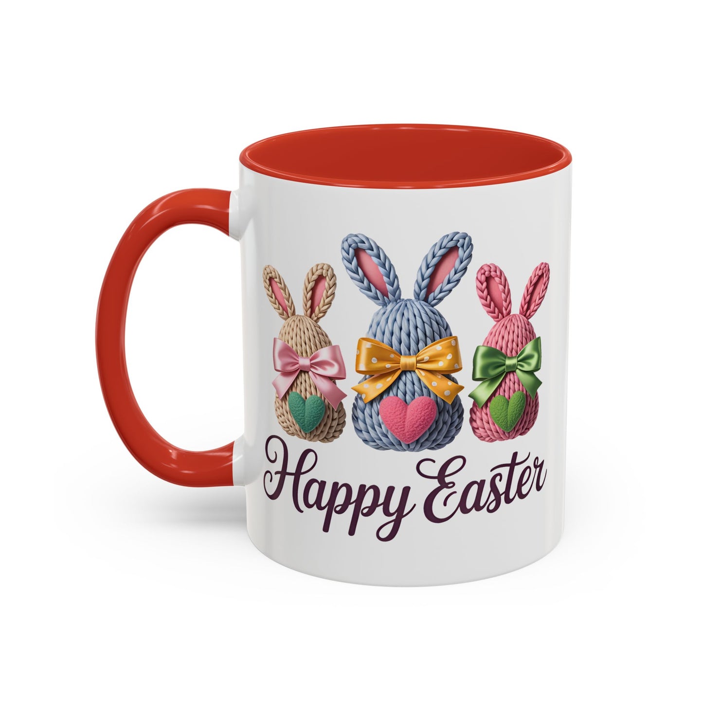 Easter Mug - Yarn Bunnies