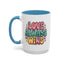 Anniversary Mug - Love Always Wins